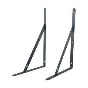 Support mural triangulaire pliable réglable 6/8/10/12 pouces pour banc, table, étagère, meuble – Support robuste et résistant - Product Image 1