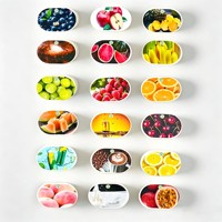 Bouteille d'eau écologique avec compartiment pour arômes, Tritan+PP de qualité alimentaire, couvercle à ouverture rapide, paille intégrée, compatible lave-vaisselle, pour camping et sport