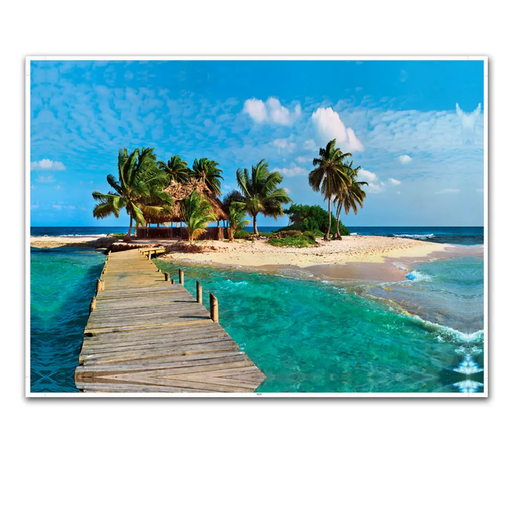 2021 Seascape Beach Pictures Landscaping Painting Paintings Living Room Wall Decorative Art Home Decoration Canvas Prints