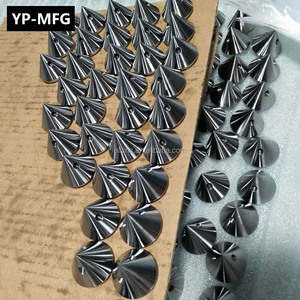 Aerospace machined stainless steel and brass engine fixture parts, CNC rotary parts - Product Image 3