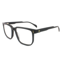 Kacamata Optik Sara Classic Solid Full-Rim Acetate untuk Pria Model 2026 Berkualitas Tinggi untuk Semua Bentuk Wajah