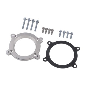 Plaque d'adaptation de corps de papillon avec 8 boulons pour Mercedes <span class=keywords><strong>E55</strong></span> <span class=keywords><strong>AMG</strong></span> M113K 82mm SL55 CL55 G55 <span class=keywords><strong>E55</strong></span> CLS55 aluminium - Product Image 5