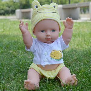 Kids 30cm Lifelike Soft Vinyl <b>Doll</b> Fashion Simulation Baby <b>Doll</b> Girls Role <b>Play</b> Pretend <b>Play</b> House Toy - Product Image 4