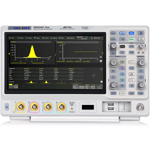 Osciloscopio Digital SIGLENT SDS2354X Plus de 350MHz y 4 Canales con Pantalla Super Fluorescente, 2GSa/s, Resolución de 200Mpts - Product Image 1