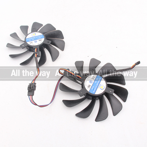 Original XFX 24V 48V DC12V 0.45A EC AC 95MM RX580/590/Vega 56/64 Black Wolf Carte Graphique Dissipation Thermique CF1010U12S CoolingFan - Product Image 3