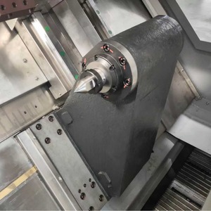 เครื่องกลึงซีเอ็นซี CK6626เตียงแบนแนวนอนพร้อมมอเตอร์แกนเดี่ยว/คู่เป็นส่วนประกอบหลักรุ่น CK6665ที่เพิ่มขึ้น - Product Image 1