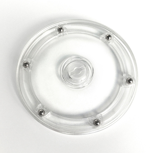 XY-L1S5 High Quality 5inch Plastic <strong>Rotating</strong> Turntable Acrylic Lazy Susan <strong>Rotating</strong> Disk For Kitchen Countertop Decoration Base - Product Image 3