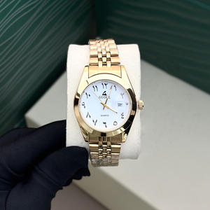 Montre pour homme en acier inoxydable 904L, sans cadran 5A CLEAN rol CUOOL, résistante à l'eau, style designer, mouvement à quartz. - Product Image 1