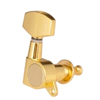 Gold Acoustic Electric Guitar Semicircle Handle Sealed Tuning Pegs Tuners Guitar Machine Heads