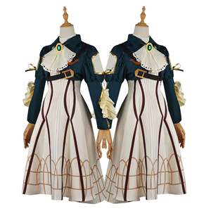 Anime viola <span class=keywords><strong>Evergarden</strong></span> Cosplay Costume di alta qualità da principessa cameriera di Halloween carnevale gonna da ballo per donna - Product Image 3