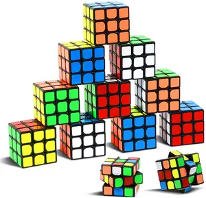 Top qualidade profissional personalizado mini cubo pequeno quebra-cabeça brinquedos cubo mágico 3*3*3 para o treinamento do cérebro
