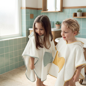 Serviette de bain à capuche pour bébé, poncho à capuche pour enfants, poncho à capuche pour bébés, serviette de bain à capuche pour tout-petits - Product Image 4