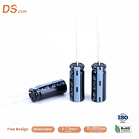Supercondensador Radial Eléctrico de Doble Capa de 2.7V 2F 8x13.5mm de Larga Duración para Lámparas Solares y Placas de Alimentación