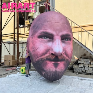 Image de tête de personnage gonflable personnalisée, effet tridimensionnel, tête de <span class=keywords><strong>homme</strong></span> gonflable - Product Image 5