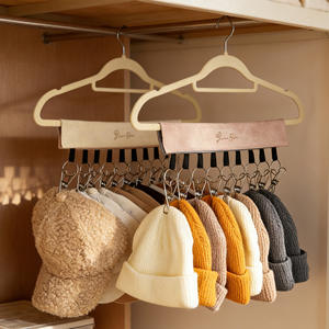 Clips organisateurs de chapeaux Queen Bee avec crochets pour chaussettes, cravates, foulards, outil de rangement, 100% coton, forme rectangulaire durable - Product Image 1