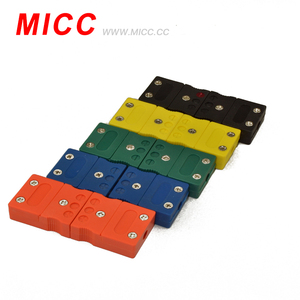 Connettori per Termocoppie Tipi K/E/<span class=keywords><strong>J</strong></span>/T/N/<span class=keywords><strong>U</strong></span>/R/S, Connettore per Misurazione della Temperatura da Pannello - Product Image 4