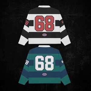 Tonton Custom Groothandel Aanpassen 100% Katoen Rugby Shirt Zwaar Gewicht 230G 320Gsm Borduurwerk Logo Rugby Jersey - Product Image 2