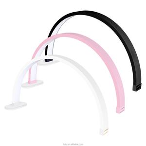 Lámpara LED de 30 Pulgadas para Uñas, Luz de Media Luna para Manicura, Lámpara de Escritorio para Uñas, Anillo de Luz Arqueado para Pestañas, Salón de Belleza, con Soporte para Teléfono - Product Image 6