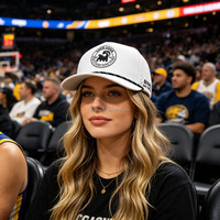 Gorra de Béisbol de 5 Paneles con Logotipo Personalizado de Alta Calidad OEM, Impermeable, Transpirable, con Cierre de Cuerda Ajustable para Hombres y Mujeres Golfistas