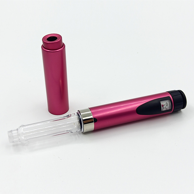 Wholesale Reusable Glass Dose Delivery Pen Platform Metal Cap Multi Color 3ml Cartridge Compatible ODM OEM