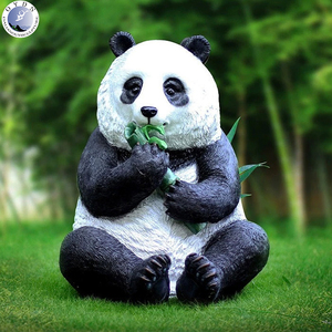 Escultura de Panda de Dibujos Animados Moderna y Grande, Personalizable, de Resina y Fibra de Vidrio, Ideal para Parques - Product Image 5