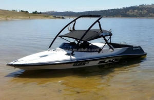 Auvent de <span class=keywords><strong>bateau</strong></span> gonflable luxueux imperméable avec cadre en aluminium mat et protection UV - Product Image 4