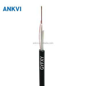 Câble à fibres optiques aériennes GYFXY 12 cœurs, entièrement diélectrique, autoportant - Product Image 4