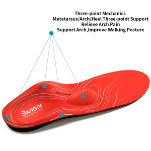 Bangnistep insoles flat feet Hard's arch support orthopedic insoles heel pain for fasciit - Product Image 5