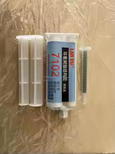 Colle époxy transparente JXY 7102 résistante aux hautes températures (rapport 2:1) pour le travail du bois et du métal, forte adhérence - Product Image 2