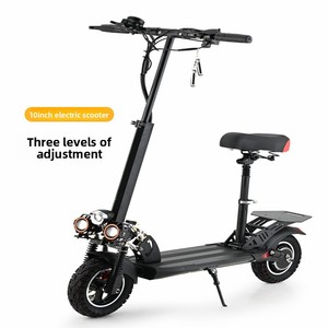 Nuovo Monopattino Elettrico Pieghevole da 10 Pollici per Adulti, Fuoristrada, in Acciaio, Carico Massimo 150kg, Portatile, Lunga Autonomia, per Pendolarismo e Campus - Product Image 2