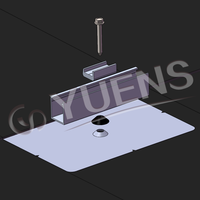 Kit de fixation de panneaux solaires Yuens pour tuiles d'asphalte étanches, support de montage de panneaux solaires