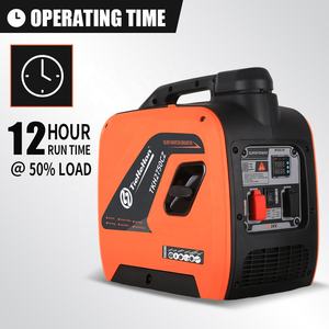 Generador Inverter Silencioso de Gasolina de 24 V CC con Enchufe Europeo, Máximo 2000 W, para Uso en Interiores y Exteriores - Product Image 2