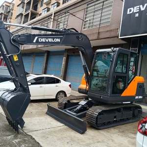 Excavatrice Develon 7,65 tonnes DX80D avec une <span class=keywords><strong>force</strong></span> de creusement de 5,6 tonnes pour les projets agricoles, bon prix en Amérique du Sud - Product Image 1