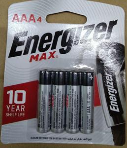 Nuevas pilas alcalinas Energizer MAX <span class=keywords><strong>AA</strong></span> LR6 AAA LR03 1,5 V versión en inglés - Product Image 2