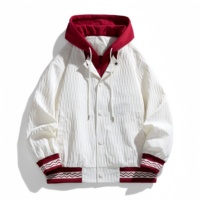 Veste d'hiver rembourrée en duvet de qualité supérieure pour hommes, avec capuche moelleuse et poches, vente en gros d'usine, design personnalisé disponible