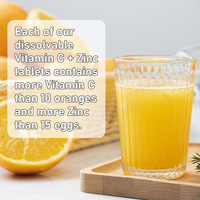 Comprimés effervescents de vitamine C de qualité supérieure en gros – Complément alimentaire pour l'immunité – Jamais goûté aussi bon que ces comprimés de vitamine C
