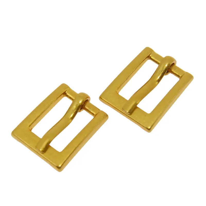 Spot goods forma redonda hebilla dorada hebilla de oro antiguo para sandalias de mujer bolsos accesorios Aleación de Zinc