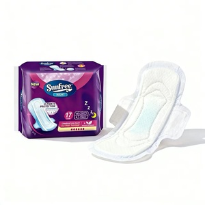 แผ่นอนามัยสมุนไพรขายส่ง แบรนด์ส่วนตัว ซึมซับสูง แผ่นอนามัยแบบผ้าฝ้ายออร์แกนิค 320 มม. แห้งเร็ว บางเฉียบ - Product Image 1