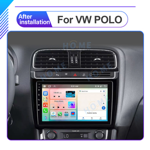 เครื่องเล่นมัลติมีเดียระบบนำทาง GPS ในรถยนต์ระบบแอนดรอยด์14สำหรับ <span class=keywords><strong>VW</strong></span> <span class=keywords><strong>POLO</strong></span> 2008-2020ไร้สาย CarPlay แอนดรอยด์ออโต้ WiFi - Product Image 2
