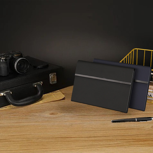 Văn phòng máy tính xách tay biểu tượng tùy chỉnh linh hoạt Tạp Chí PVC giấy tùy chỉnh chất lượng cao kinh doanh B5 A5 A6 Kích cỡ ban nhạc đàn hồi <span class=keywords><strong>PU</strong></span> da - Product Image 3