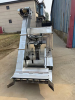 Petite machine électrique de collecte de fumier / Camion de nettoyage de fumier pour usage agricole / Camion électrique de retrait du fumier de vache