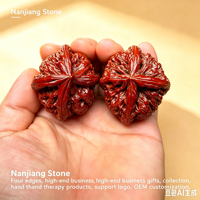 Noix de Grenoble Premium Nanjiang Stone Trihedron pour le soulagement du stress