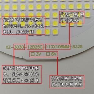 Led <b>Light</b> Source <b>Panel</b> 220V 18W For Tower Crane Construction Site Lighting Outdoor Use - Product Image 3
