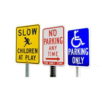 Panneaux personnalisés en composite d'aluminium imprimés pour signalisation d'avertissement, de stationnement, de propriété et d'affichage commercial extérieur