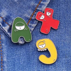 Badges et épingles personnalisés en métal, lettres de dessin animé mignonnes, logo, émail souple ou dur, pour casquettes, chapeaux, cols et revers de vêtements - Product Image 6