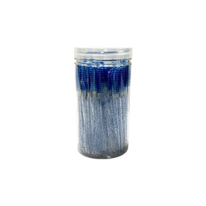 Cepillo de limpieza de extensión de pestañas de silicona Crystal Spoolies Mascara con cosméticos de maquillaje de brillo de nailon - Product Image 6