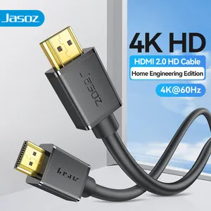 Jasoz กล้องวงจรปิดความเร็วสูงสาย Hdmi 3D 10เมตร Ps4สาย Hdmi สำหรับทีวีเครื่องคอมพิวเตอร์