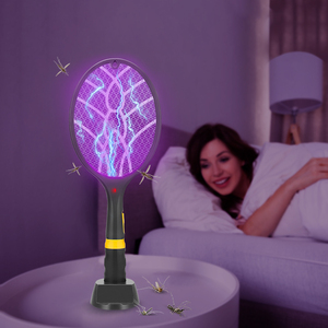Tốt Nhất Bán 2023 Giữ Bay Bug Giết chết Vỉ Đập Côn Trùng Bẫy Zapper Máy Điện Muỗi Killer Vợt - Product Image 4