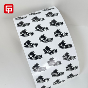 Mini étiquettes autocollantes coquille d'oeuf personnalisées papier fragile destructible étanche à l'eau pour bougie impression personnalisée/usage de sécurité - Product Image 3