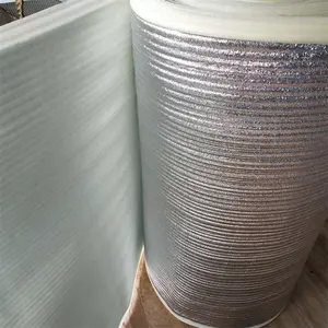 Berwarna Epe Busa Aluminium Foil Gulungan Insulasi Panas Inti Terisolasi Bahan Kotak Insulasi